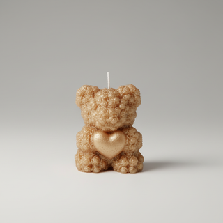 Candela Orso Piccola Oro Champagne - Luxury Gift Idea