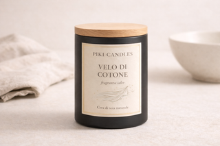 Bougie parfumée Talc – Cire de soja 200 g