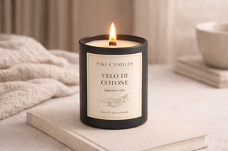 Bougie parfumée Talc – Cire de soja 200 g